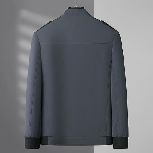 【新款DB】大依优型大码立领夹克外套男宽松加肥加大码上衣夹克运动 商品图4