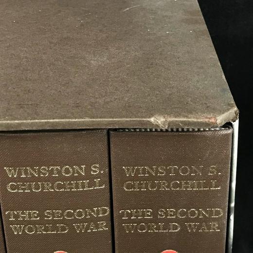丘吉尔历史巨著《二战回忆录》（全6卷） 约百幅照片插图 精装18开带书匣 商品图2