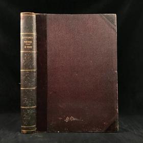 41*29cm！1877年下半年 伦敦新闻画报 数百幅版画插图 真皮精装8开