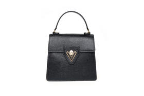 豪麟名鞋VALENTINO ORLANDI女装女包手袋牛皮革V7312黑色