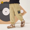 B.Duck小黄鸭童装冬季男童休闲宽松束脚裤冬季男童运动长裤105-150 BF5557919 商品缩略图4