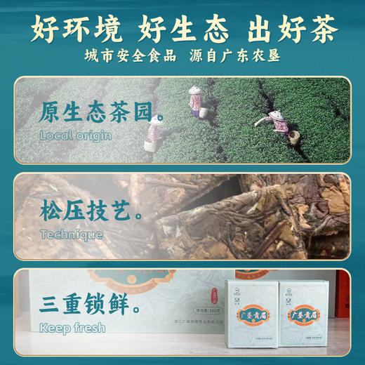 L雄鸥广垦贡眉160克 商品图1