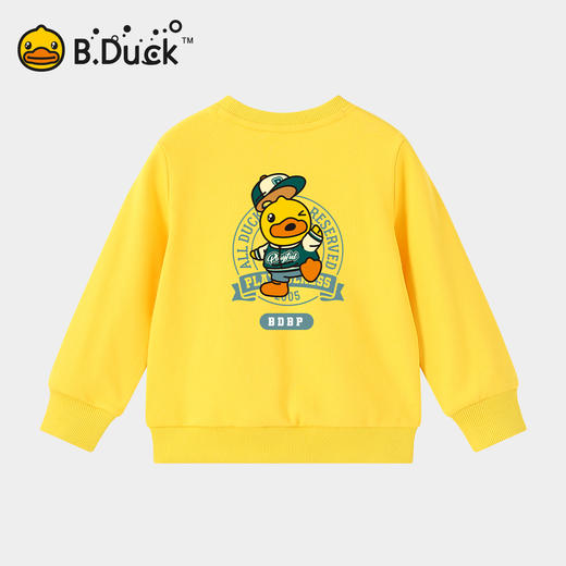 B.Duck小黄鸭童装圆领卫衣春春秋男童时尚休闲童装潮105-150 BF3508955 商品图2