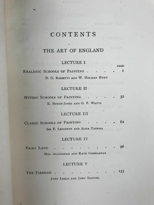 札尼斯朵夫工坊特装本！含藏书票！1904年 约翰·罗斯金《英格兰艺术/英格兰的愉悦之处》 全真皮精装32开 商品图5