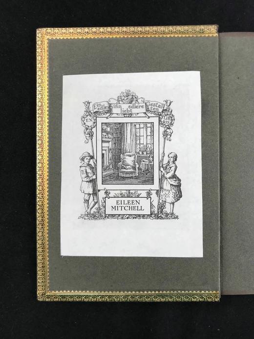 札尼斯朵夫工坊特装本！含藏书票！1904年 约翰·罗斯金《英格兰艺术/英格兰的愉悦之处》 全真皮精装32开 商品图2