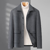 【羊毛】【新款DB】大依优型大码羊毛翻领夹克外套男商务休闲宽松加肥加大码上衣夹克 商品缩略图0