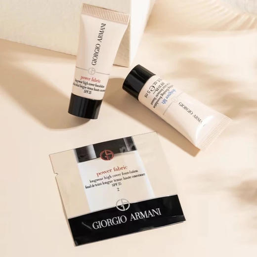 【专柜小样】意大利 Armani阿玛尼 蓝标大师/红标权利 粉底液 5ml 商品图3