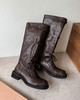 现货 THS 10.14-限时 缪家 秋冬秀场款 帅气机车风复古长靴 短靴 4色 BZ1210 商品缩略图12