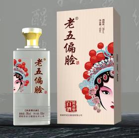 [白酒]鸡泽老五偏脸(国风)38度500ml