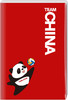 TEAM CHINA熊猫运动造型可收纳环保笔记本A5—排球 商品缩略图0