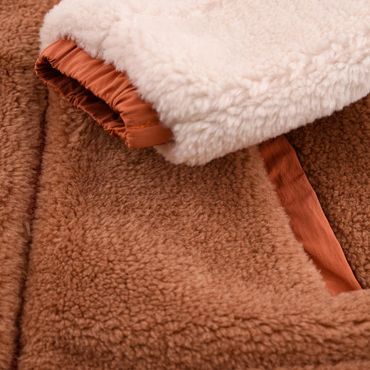 棉果果专柜同款冬季新品男童两面穿羊羔绒外套M412100424622 商品图5