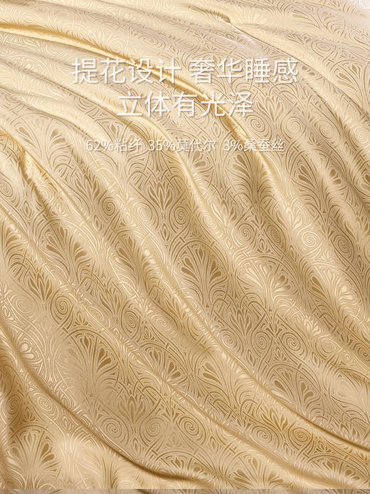 佳丽斯黄金丝蚕丝被子纯手工桑蚕丝冬被芯加厚保暖官方旗舰店正品 商品图5