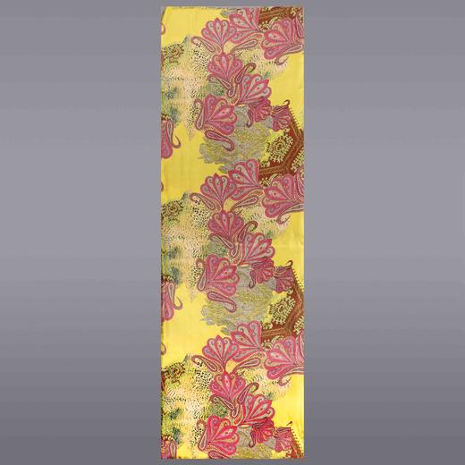 桑蚕丝金纺澳毛双面围巾 商品图4