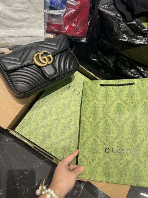 海扣 gucci马蒙22 斜跨包 商品图5