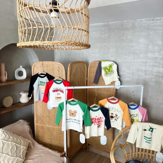 【49.9元/2件】儿童莱卡棉长袖T恤秋季新品儿童卡通长袖棉T恤男宝女宝棉打底衫 商品图4