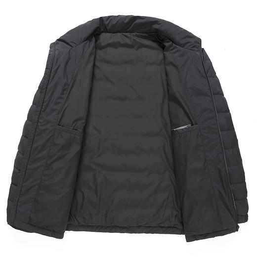 【新款DGD】大依优型大码薄款立领羽绒服夹克外套休闲胖子大码男休闲宽松加肥加大上衣 商品图4