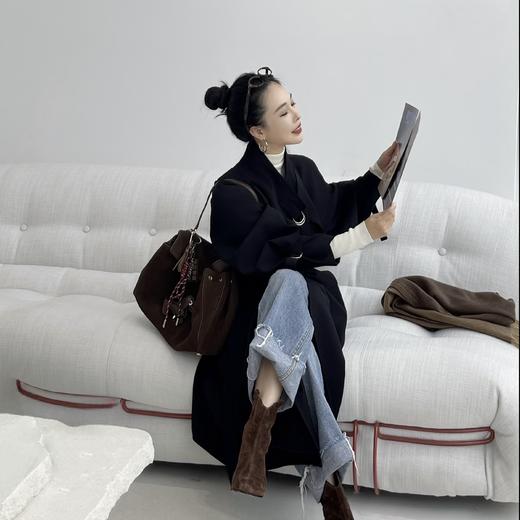 PIANAI冷小姐#  百搭D字扣风衣 商品图1