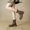 ZHR美拉德弹力靴2024新款加绒超轻短靴时尚百搭瘦瘦靴网红ins女靴 商品缩略图9