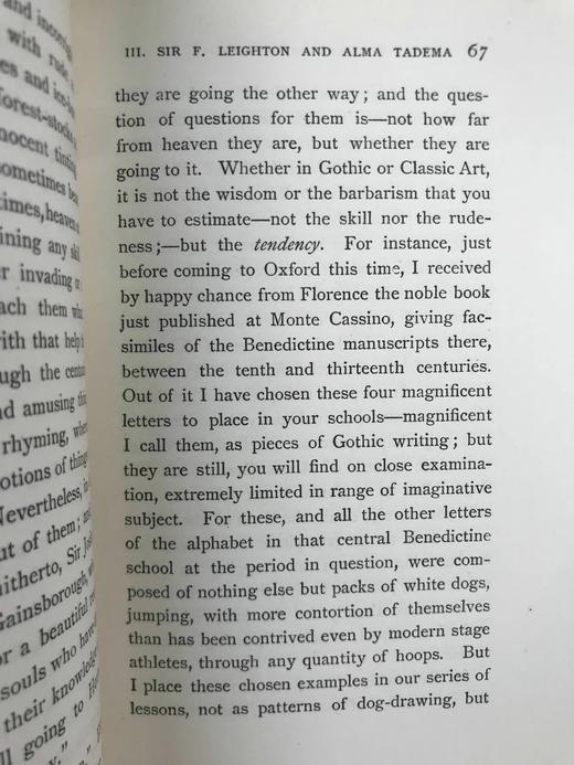 札尼斯朵夫工坊特装本！含藏书票！1904年 约翰·罗斯金《英格兰艺术/英格兰的愉悦之处》 全真皮精装32开 商品图8