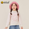 B.Duck小黄鸭童装时尚圆领毛衣冬季女童修身针织衫105-150 BF5512939 商品缩略图0