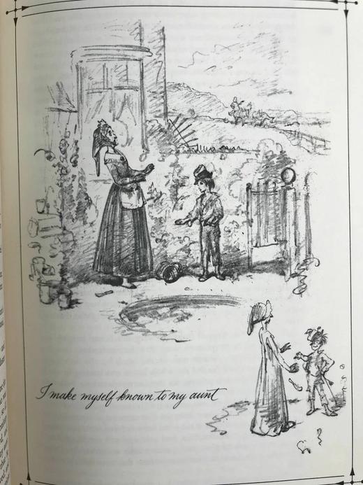 限量版！查尔斯·狄更斯《大卫·科波菲尔》 Phiz菲兹经典版画插图 豪华皮装18开 商品图9