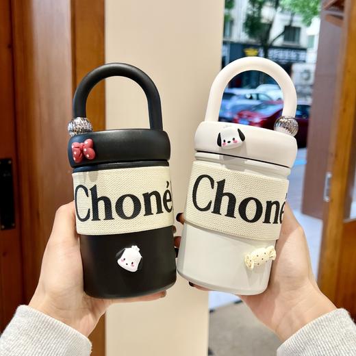 【超高颜值！小香风保温杯】小香风水杯咖啡杯保温保冷杯女生高颜值随行杯316不锈钢便携杯子。ry 商品图0