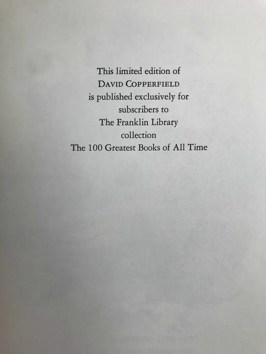 限量版！查尔斯·狄更斯《大卫·科波菲尔》 Phiz菲兹经典版画插图 豪华皮装18开 商品图4