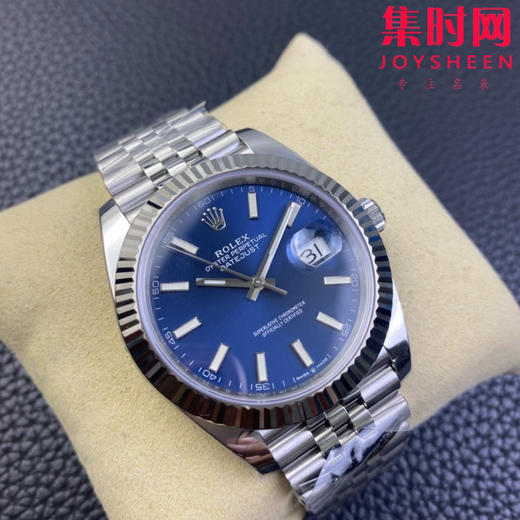 C厂劳力士日志型41mm 蓝色盘 3235机 五珠链 904L钢 男士腕表 商品图1