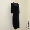 【玉 阑】丝绒花领国风新中式温婉优雅改良旗袍 商品缩略图7