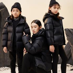 【新款低至99元】黑金鹅绒服 丨亲子款 妥妥行走的小火山，防水防风防污渍面料