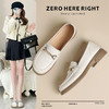 ZHR则则头层牛皮乐福鞋2024新款气质百搭单鞋英伦小皮鞋女鞋 商品缩略图1