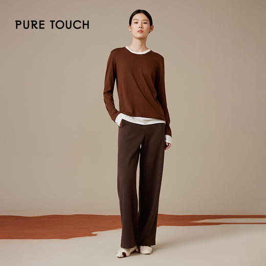 pure touch女士针织薄款打底衫1302244426 商品图6