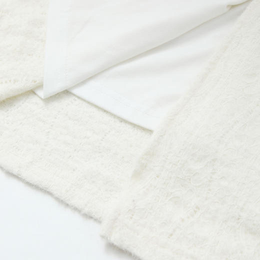 西遇法式优雅长袖连衣裙女新款V领收腰显瘦温柔风长裙14142950 商品图5