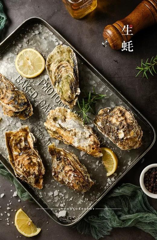 生鲜【乳山生蚝】个体大 肥度高 肉质好 味鲜美  一箱净重约5斤 送吃蚝三件套（手套 刀子 芥末） 山东顺丰包邮{冷冻生鲜请及时签收} 商品图5