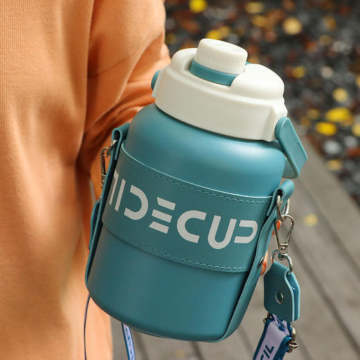 【大容量保温杯！随时随地喝热水】316不锈钢保温杯大容量网红高颜值户外便携男女学生吸管水杯，可提可背，解锁出行新姿势。ry 商品图4