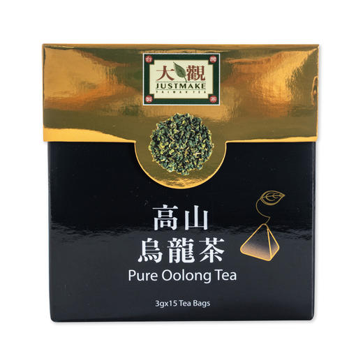 【新鲜市集】大观高山乌龙茶(三角茶包) 3g*15 包 商品图0