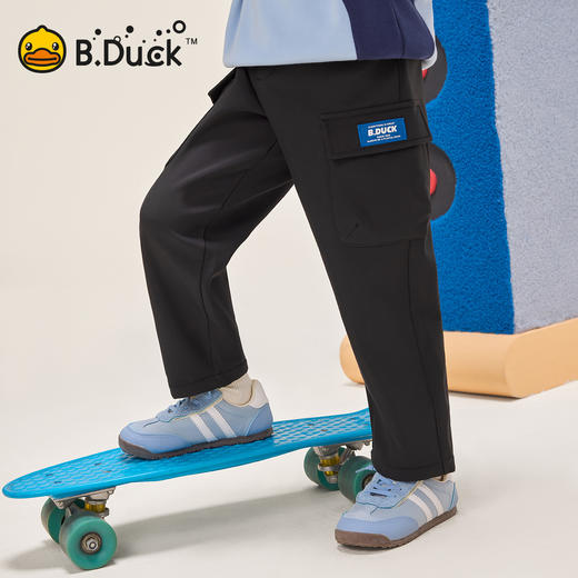 B.Duck小黄鸭童装时尚工装长裤冬季男童休闲裤105-150 BF5572031 商品图0
