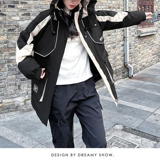 【BANHUI板绘】派克羽绒服   休闲百搭  90%白鸭绒  防水锁温  让你这个冬天不怕冷 商品图3