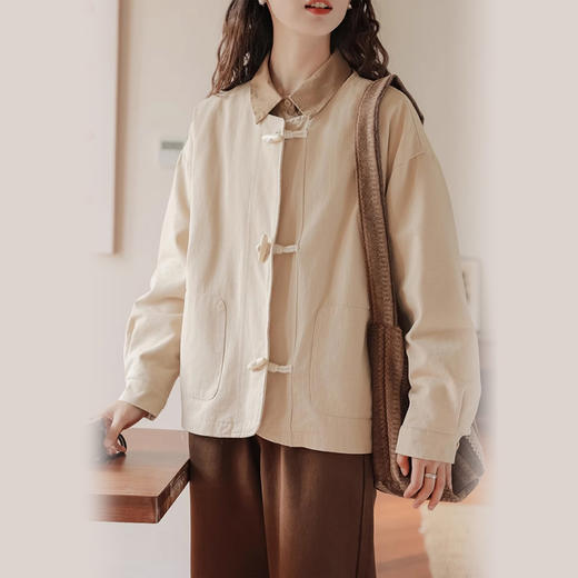 裁缝学苑AS35新中式小香风插肩圆领外套纸样女装新款上衣样板图纸 商品图5