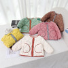 儿童拼色小口袋棉内胆男宝女宝洋气保暖棉内搭 90-140cm 商品缩略图0