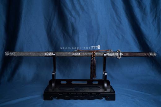 三希堂  乌骓系列  铁地卷草唐剑  未开刃 商品图0