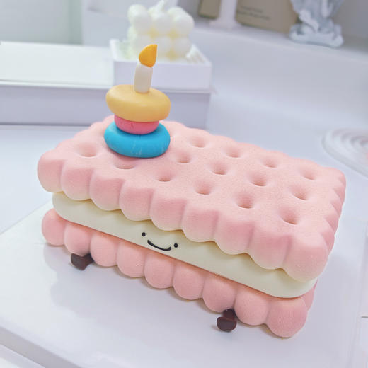 小蜡烛EMOJI方形蛋糕 | 糕匠 商品图2