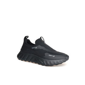 豪麟名鞋奥莱迪嘉男鞋休闲鞋织物DJWTA42MX003黑色  原价1960元