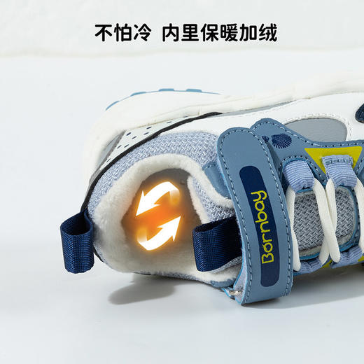 贝贝怡加绒保暖运动鞋ZB4DX012 商品图8