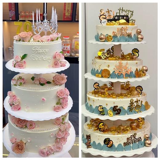 【多层分体式蛋糕定制】 商品图0