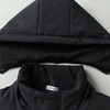 【可拆卸帽】【新款DB】大依优型大码男装连帽棉服马甲中长款棉衣外套棉加肥加大上衣男士背心 商品缩略图6