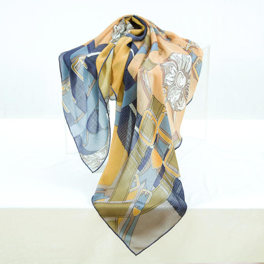 鑫缘  精纺羊绒大方巾 GD0028 商品图4