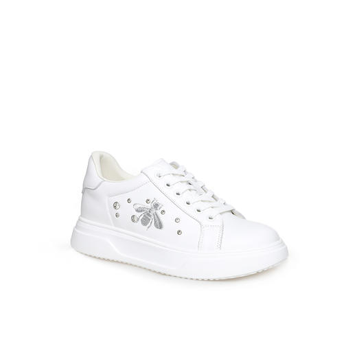 豪麟名鞋奥莱迪嘉女鞋时尚休闲鞋牛皮革DJHJA42WX014银色  原价1660元 商品图0