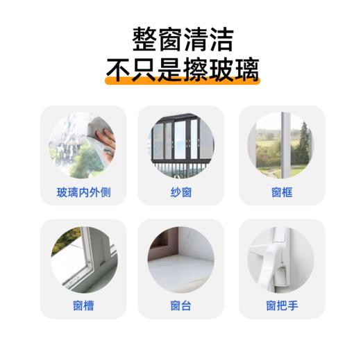【岁末焕新】双面擦窗服务4小时 升级机器人 专用清洁剂 双面清洁 无损表面 商品图2