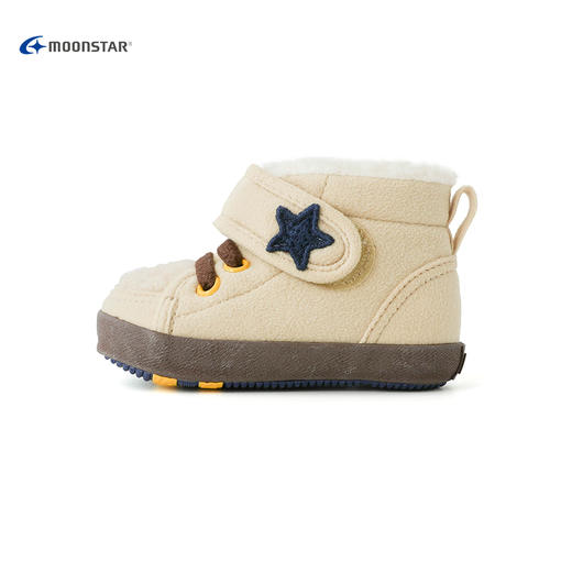 *MOONSTAR月星1-3岁轻便加绒加厚保暖学步棉鞋 商品图3